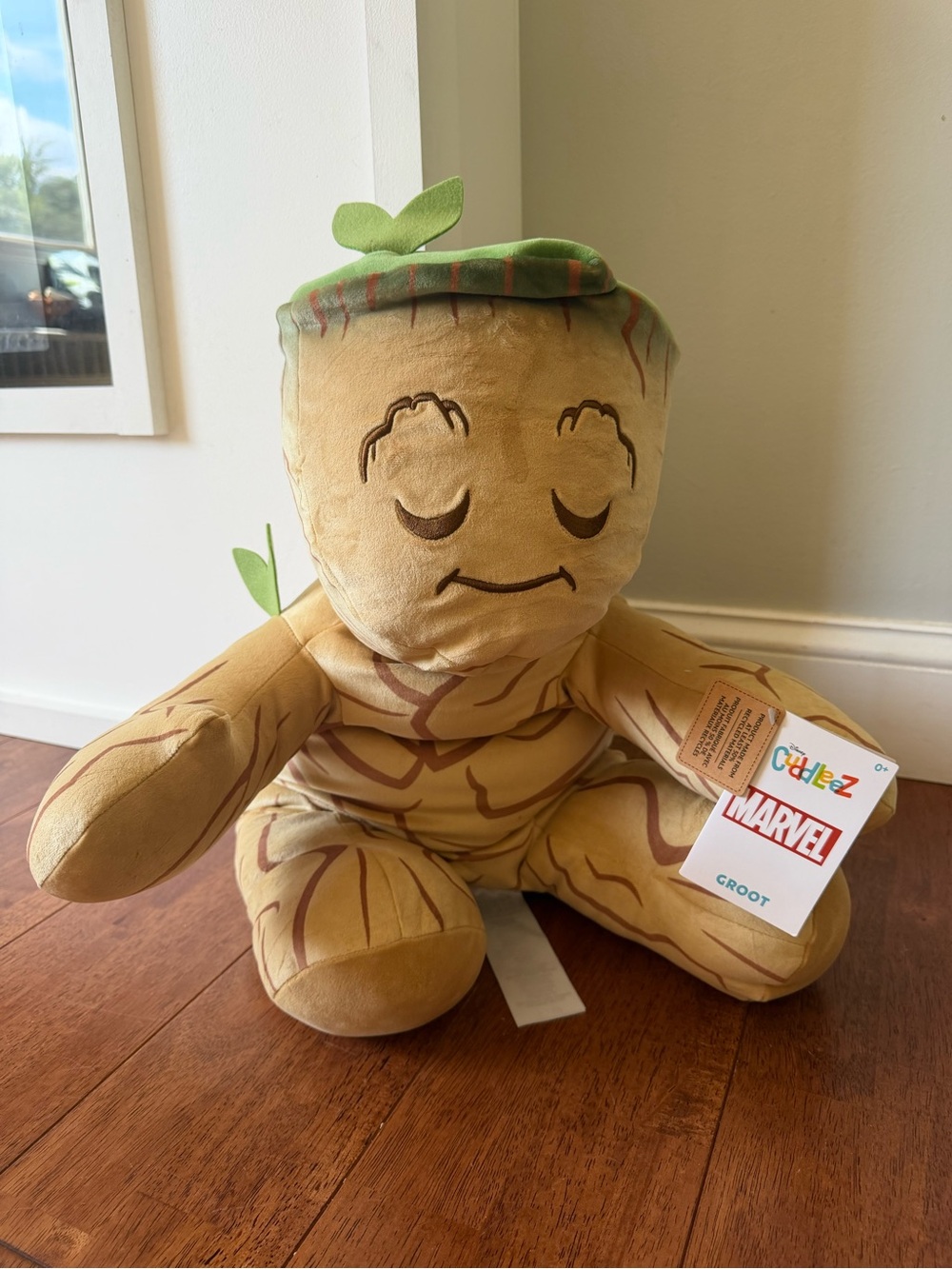 Disney Parks Marvel Guardians of the Galaxy Groot Cuddleez Large Plush